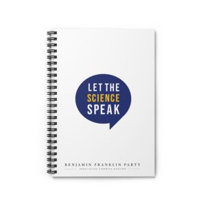 "Let the Science Speak" Spiral Notebook