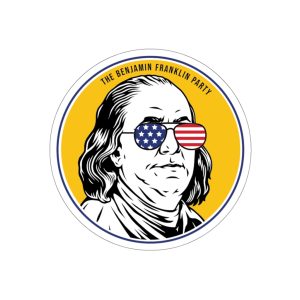 Ben-Jamin' Franklin Sticker